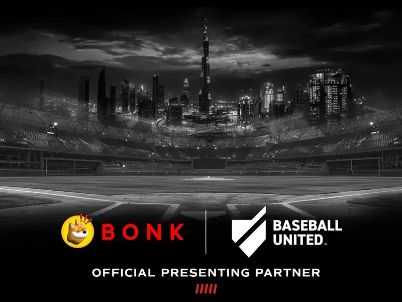 BONK Announced as the Official Presenting Partner for Dubai-based Baseball United, the first professional baseball league focused on the Middle East and South Asia