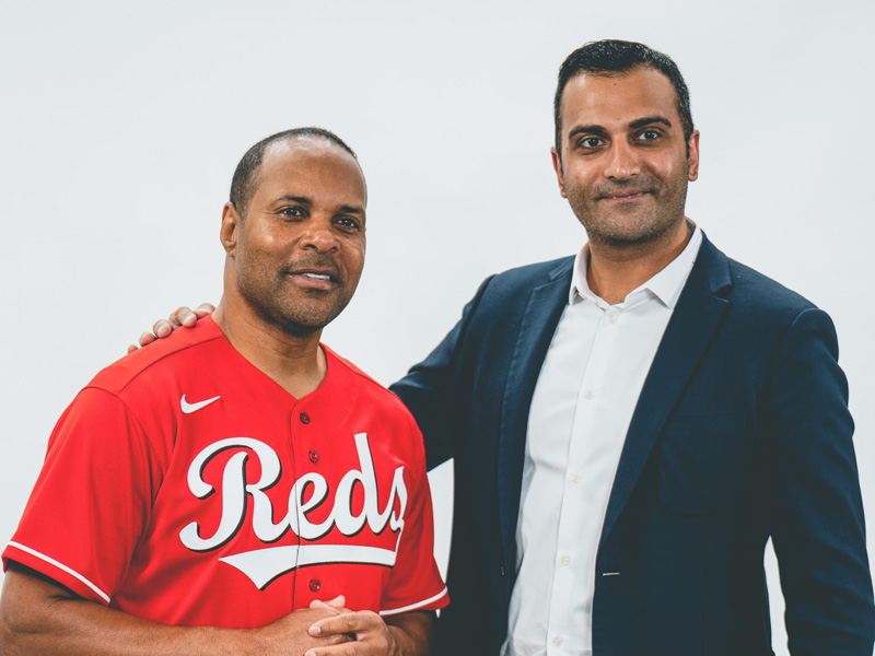 Reds legend Barry Larkin teams with BSB Sports' Kash Shaikh on international baseball league