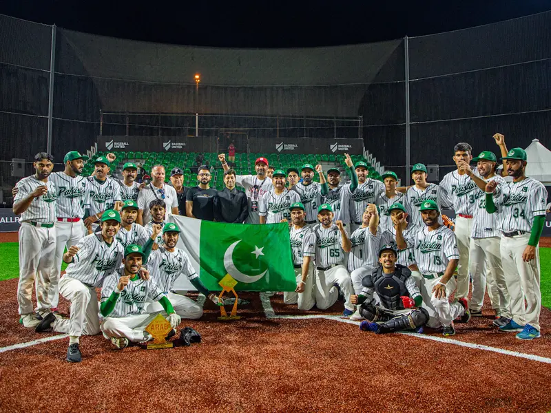 Pakistan Goes Undefeated to Claim Inaugural Baseball United Arab Classic Championship