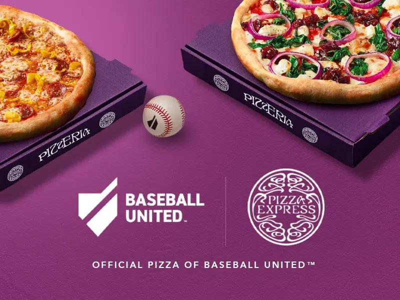 Baseball United Announces Partnership With Pizza Express