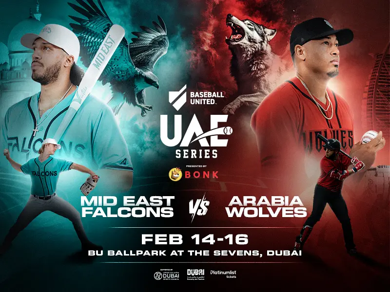 Baseball United Announces Dates for Historic UAE Series in Dubai